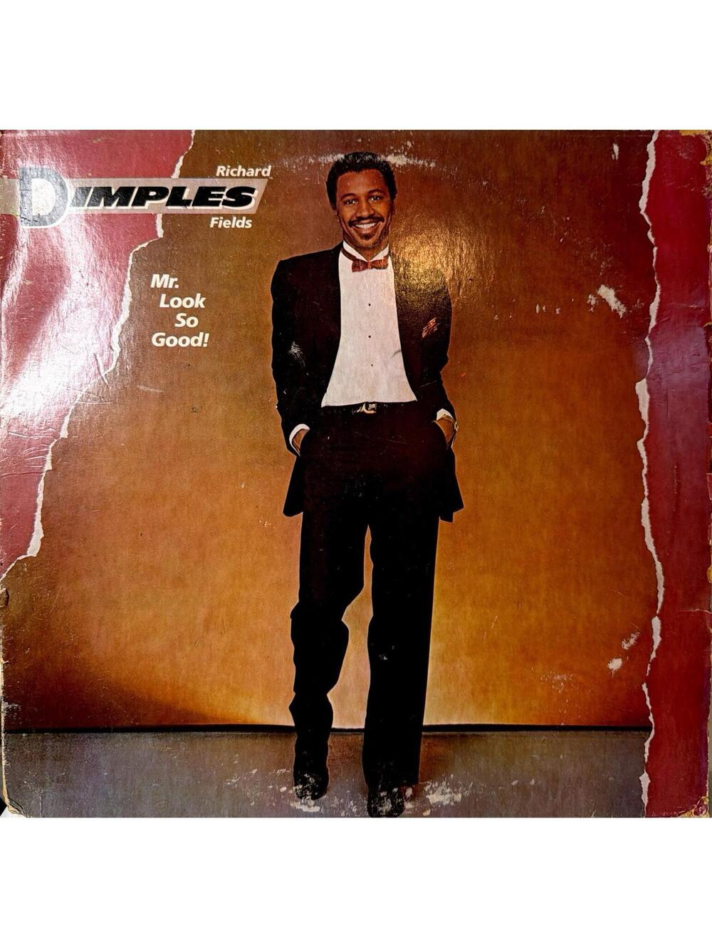 Richard Dimples Fields – Mr. Look So Good LP 1987 Columbia R&B Soul